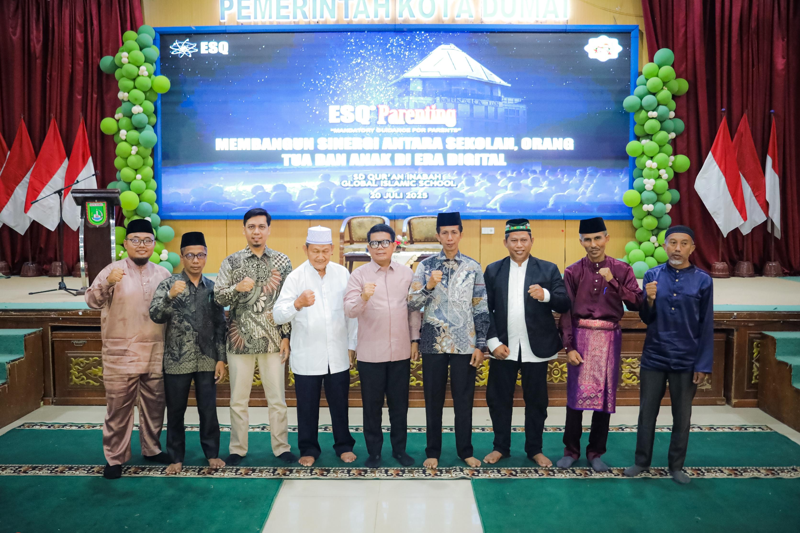 Perkuat Peran Orang Tua dan Guru, Seminar Parenting Eksklusif Digelar oleh Yayasan Inabatul Qur'an Dumai