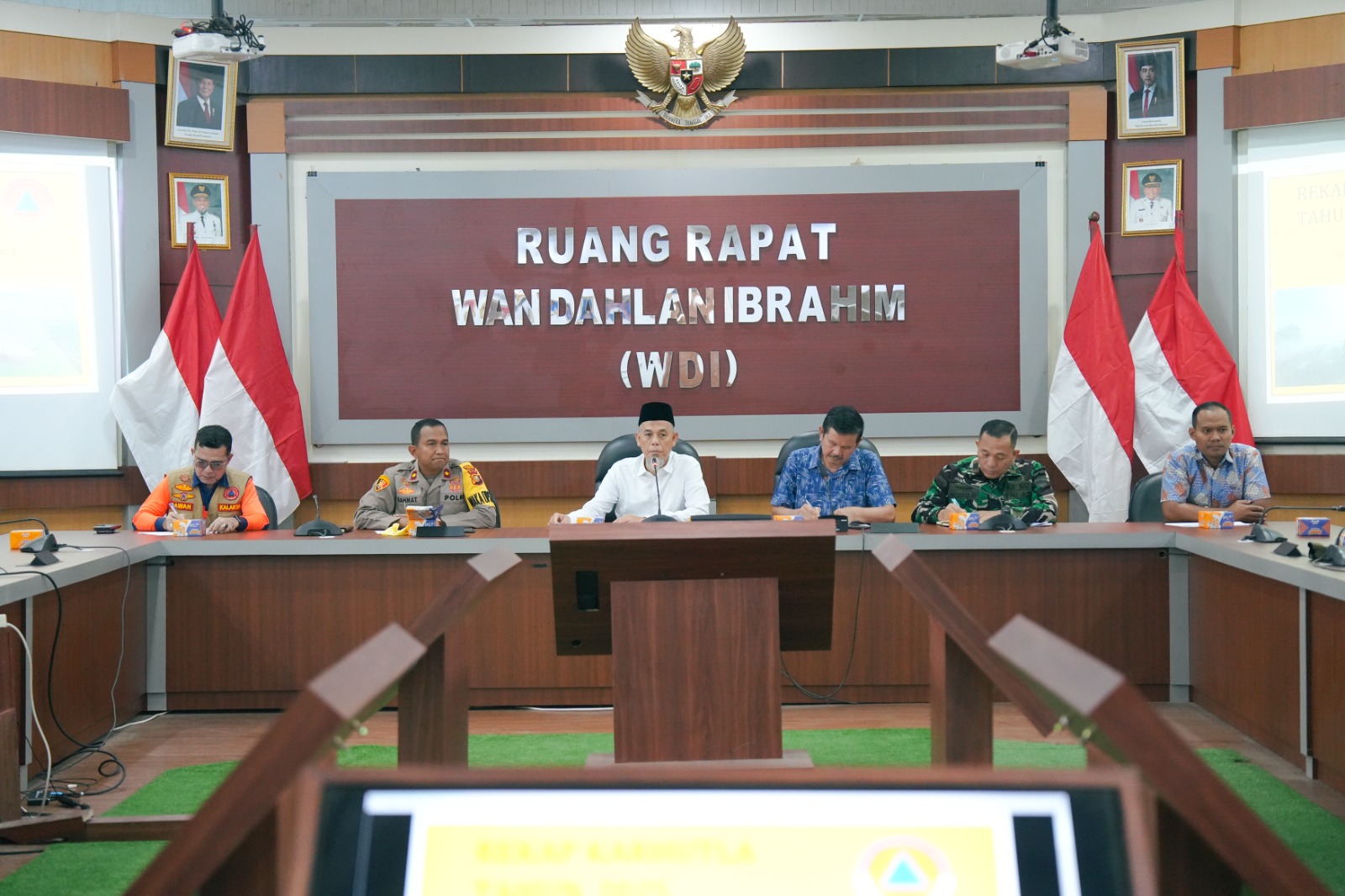 Pimpin Rapat Penanggulangan Karhutla, Wako Paisal Instruksikan Semua Pihak Galang Kerjasama Dengan Unsur Masyarakat