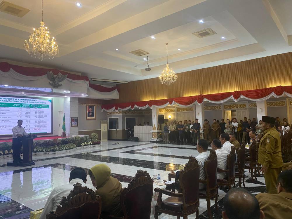Rakor Bersama Menteri Pertanian RI, Wawako Sugiyarto: Pemko Dumai Siap Optimalisasi 4.000 Hektar Lahan Dukung Program Ketahanan Pangan Nasional
