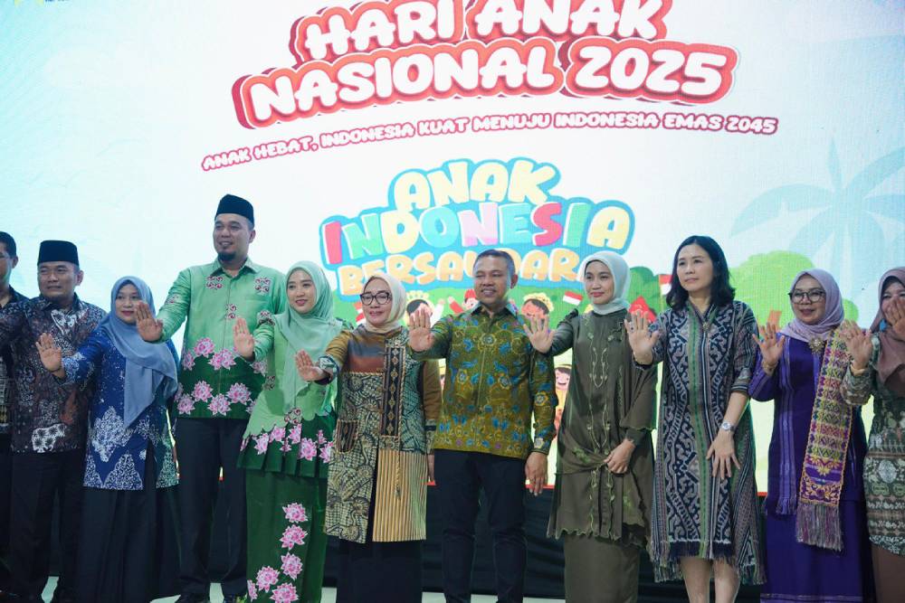 Wawako Sugiyarto Hadiri Jamuan Makan Malam Bersama Menteri PPPA di Rengat, Tegaskan Komitmen Daerah Lindungi Hak Anak