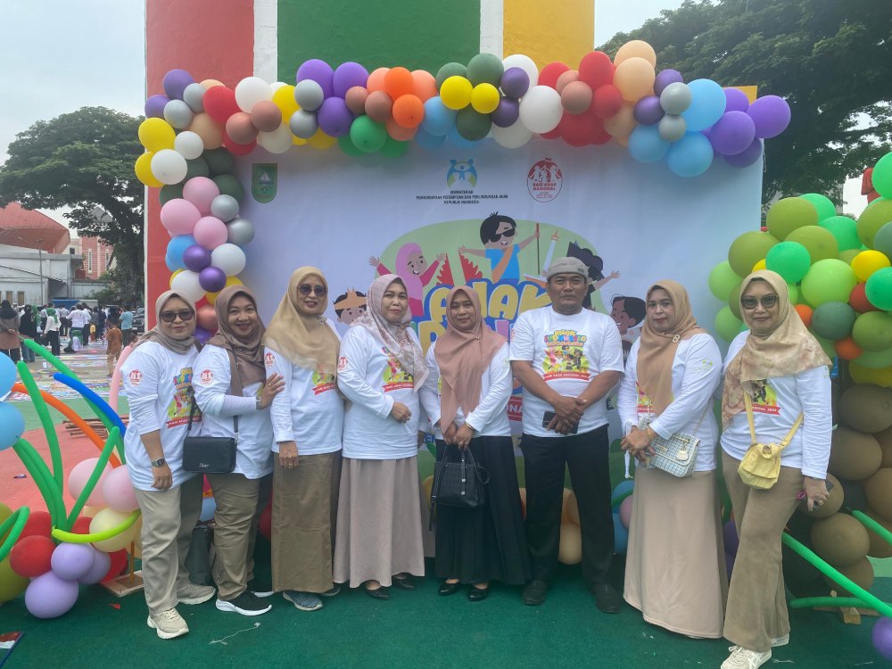 Wawako Sugiyarto Hadiri Puncak HAN 2025 di Inhu, "Anak Hebat Indonesia Kuat Menuju Indonesia Emas 2045"
