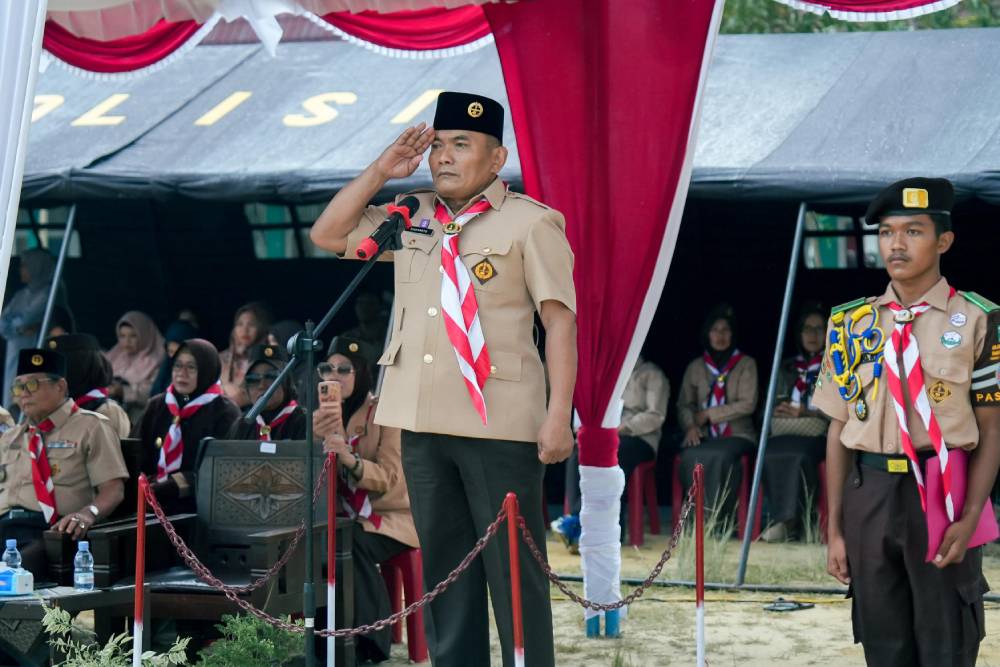 Wakil Wali Kota Dumai Buka Perjusami Rover Scout Part III: Ajang Pembentukan Karakter dan Kepemimpinan Pemuda