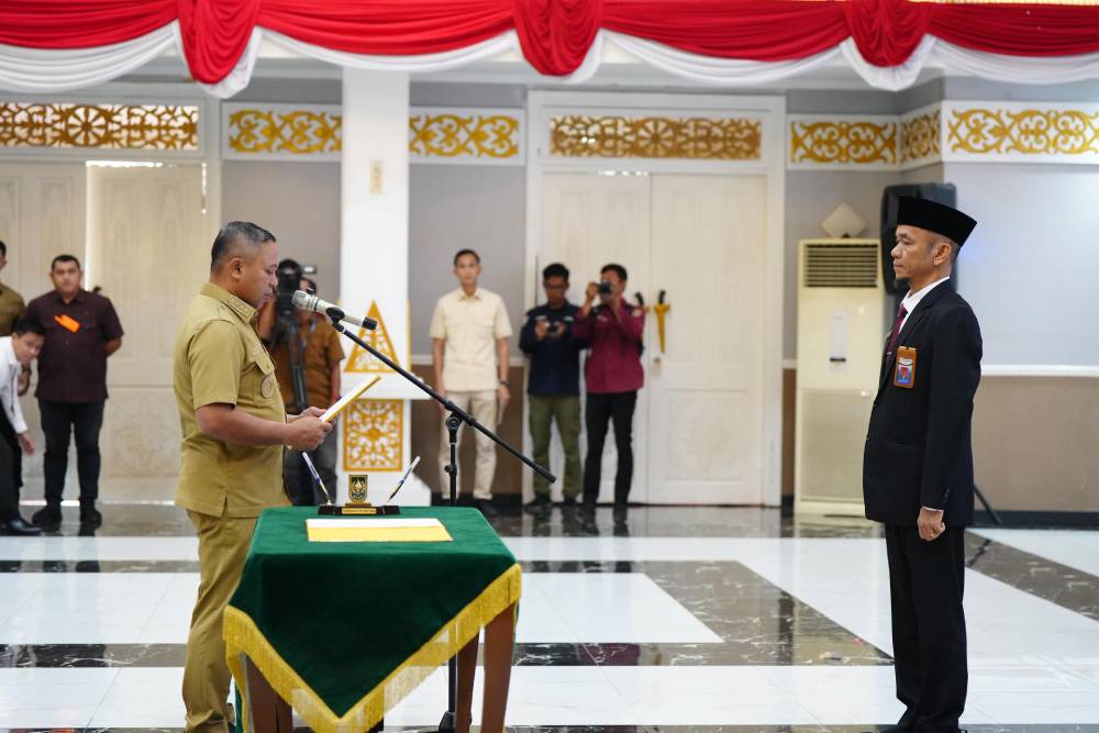 Evenri Sihombing Resmi Dikukuhkan sebagai Kepala Perwakilan BPKP Provinsi Riau, Wako Dumai H Paisal Berharap Kolaborasi Semakin Kuat