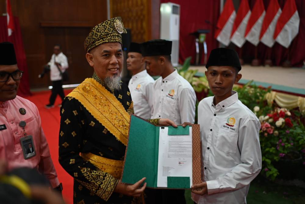 Kado HUT ke-80 RI, 753 Warga Binaan Rutan Kelas II B Dumai Terima Remisi