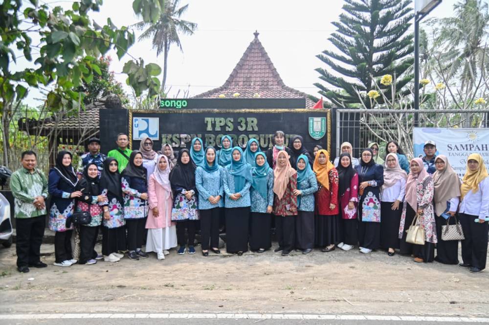 Studi Tiru Sistem Desa Gemar Pengolahan Sampah di Magelang, PKK Kota Dumai Komitmen Kelola Sampah Dimulai Dari Tingkat Terkecil 