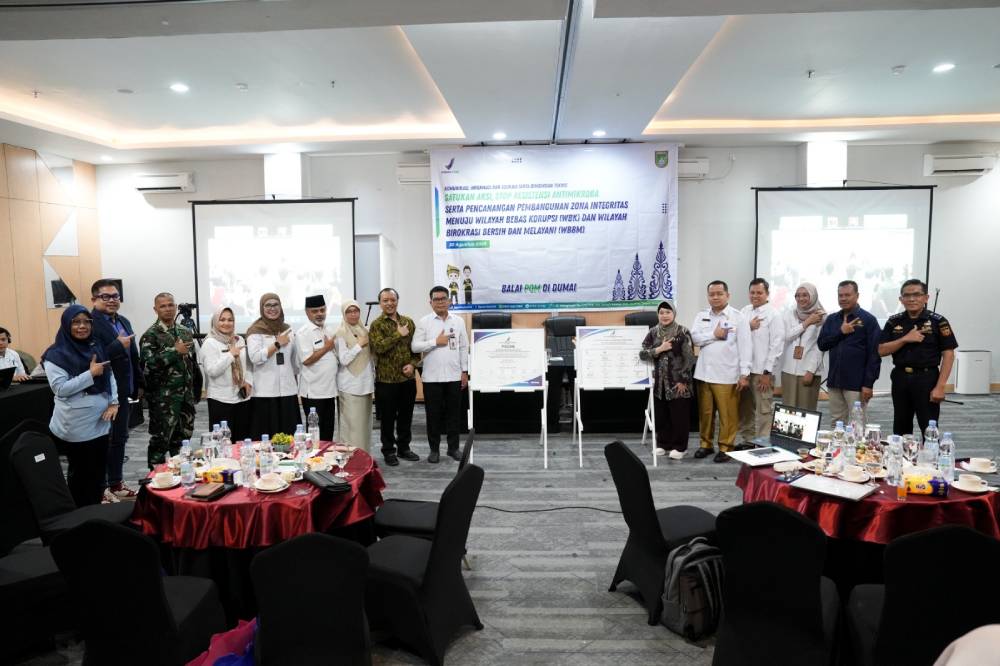 Dua Komitmen Balai POM di Dumai: Perangi Resistensi Antimikroba dan Canangkan Zona Integritas