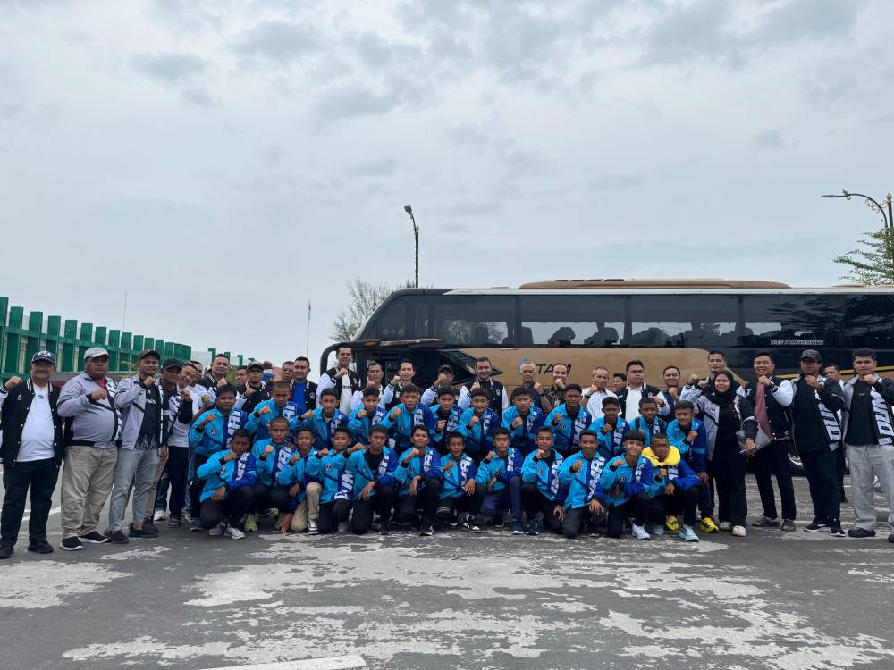 Pelepasan Tim Persemai Dumai U-13 ke Yogyakarta, Siap Harumkan Nama Dumai Kota Idaman di Putaran Nasional Piala Soeratin