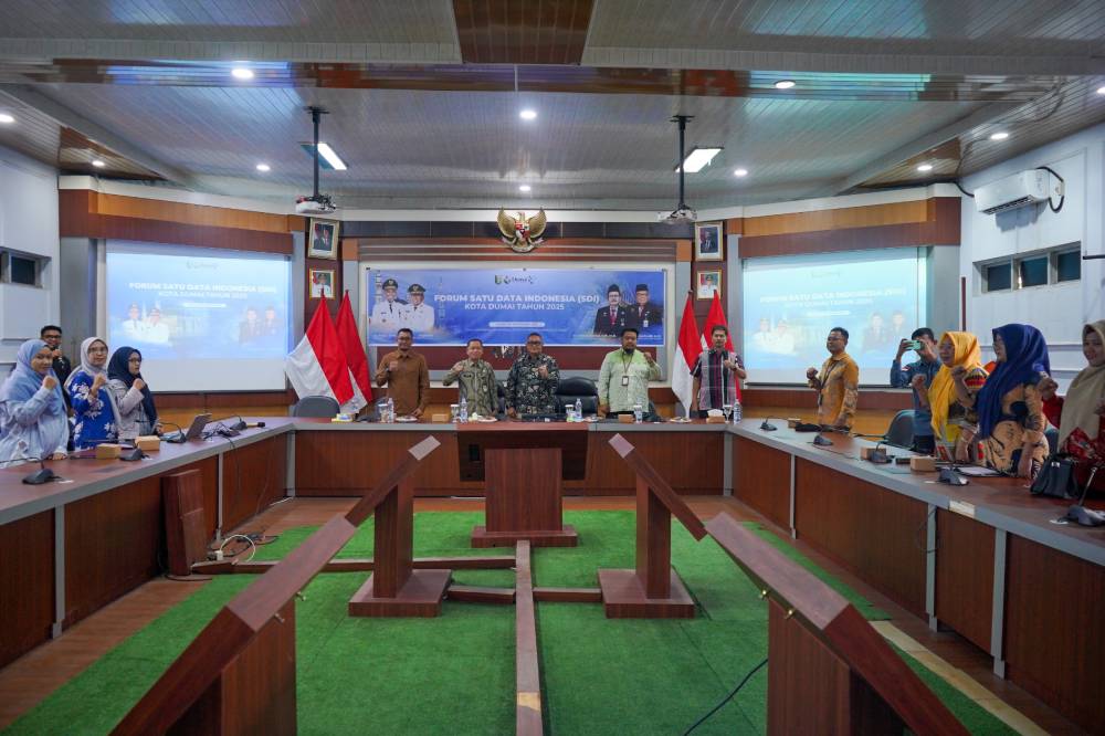 Forum SDI 2025, Pemko Dumai dan BPS Sepakat Perkuat Data Statistik Daerah 