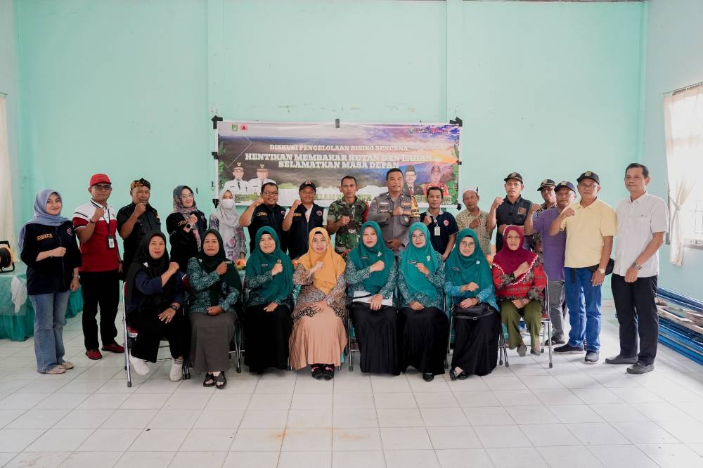 BPBD Dumai Ajak Masyarakat Diskusi Pengelolaan Risiko Bencana, Fokus Cegah Karhutla