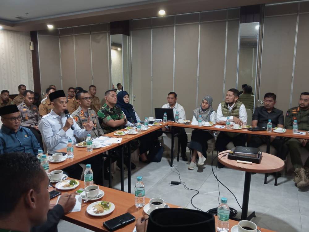 Atasi Polemik Tanah, Wako H Paisal Pimpin Rapat Forkopimda Bersama PHR dan BPN