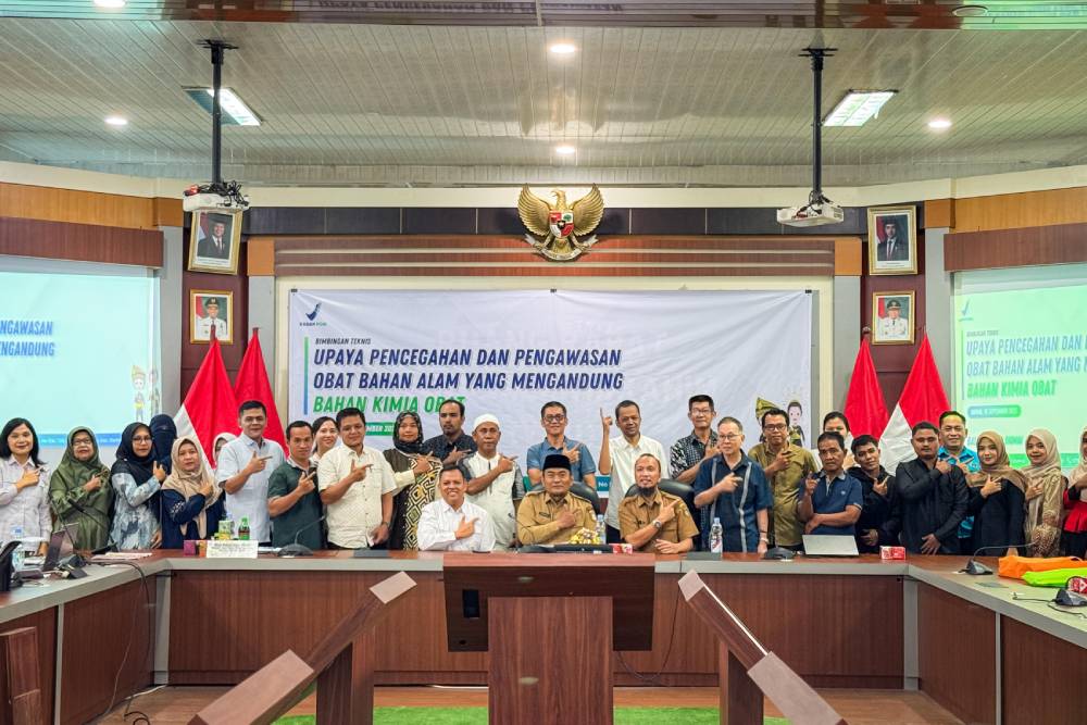 BPOM Gandeng Pemerintah Kota Dumai Tingkatkan Pengawasan Untuk Bahan Alam Kandungan Kimia Obat
