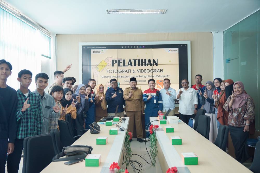Inklusif dan Kreatif : PT Patra Niaga Integrated Terminal Dumai Gelar Pelatihan Fotografi dan Videografi untuk Penyandang Difabel