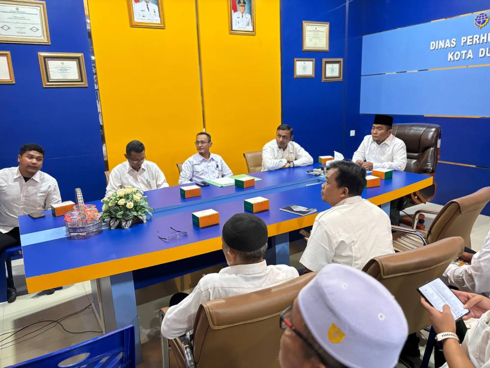 Kerja Sama Strategis : Pemerintah Kota Dumai Melalui Dinas Perhubungan dan PT Pelita Air Bahas Pengoperasian Bandara Pinang Kampai