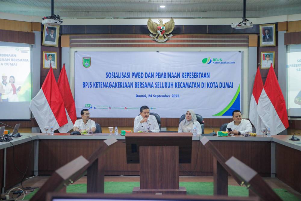 Sekda Kota Dumai Tekankan Pentingnya Jaminan Sosial bagi Pekerja Rentan