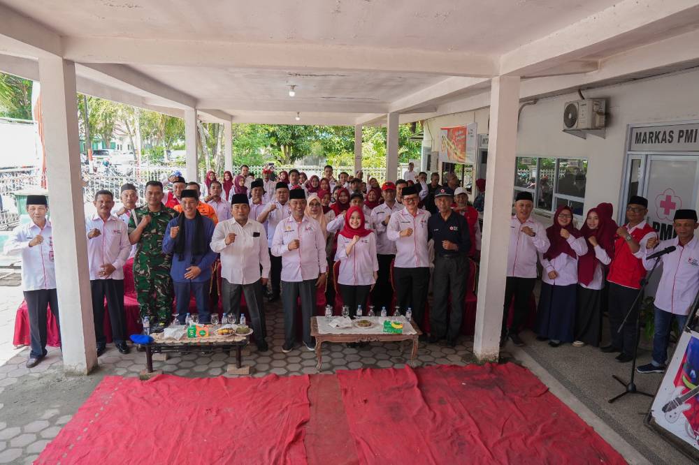 Korps Sukarela PMI Masa Bakti 2025-2028 Resmi Dikukuhkan, Wawako Harapkan Dedikasi Terbaik Diberikan Untuk Semua Insan
