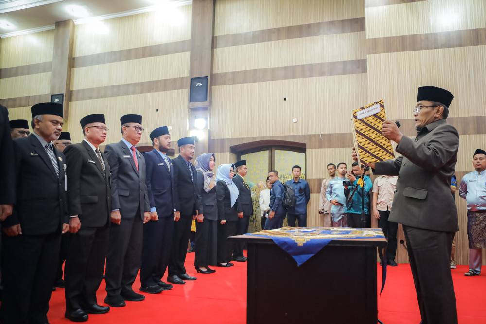 Daftar Lengkap Pejabat Eselon II dan Administrator yang Dilantik Pemko Dumai