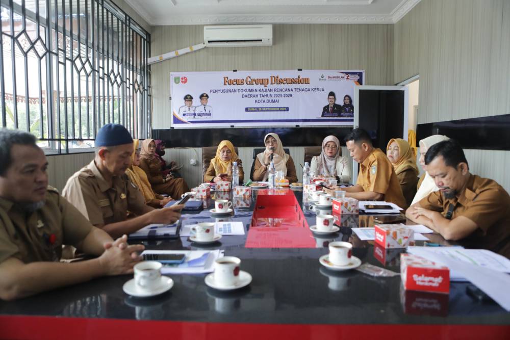 Kolaborasi Pemko Dumai dan STIA Lancang Kuning, Bahas Rencana Tenaga Kerja Daerah 2025-2029