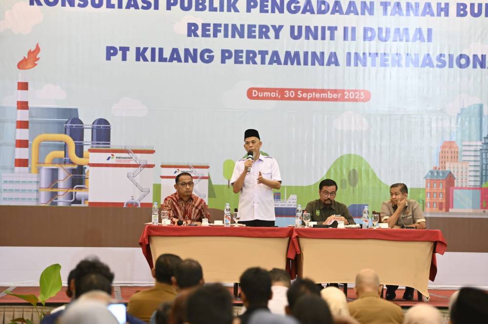 Konsultasi Publik Pengadaan Tanah Bufferzone PT.KPI Diikuti Ratusan Masyarakat, Wako Paisal Harapkan Tahapan Proses Berjalan Lancar dan Aman