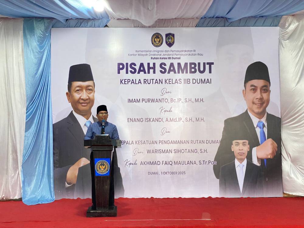 Pemko Dumai Sambut Kepala Rutan Kelas IIB Baru, Harap Sinergi dalam Pembinaan Warga Binaan Terus Meningkat