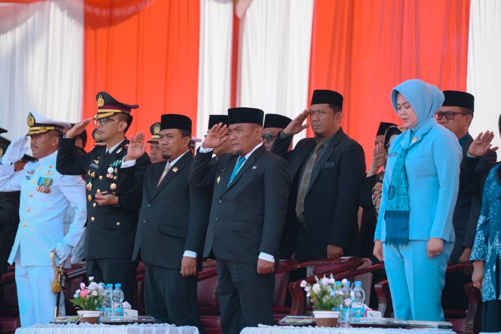 Upacara HUT ke-80 TNI Berlangsung Khidmat, Wawako Sugiyarto Apresiasi Dedikasi dan Loyalitas Prajurit TNI di Dumai Kota Idaman
