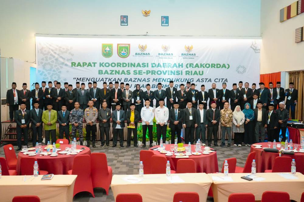 Rakorda BAZNAS se-Riau di Dumai Jadi Momentum Perkuat Sinergi Dukung Asta Cita Menuju Riau Bermarwah