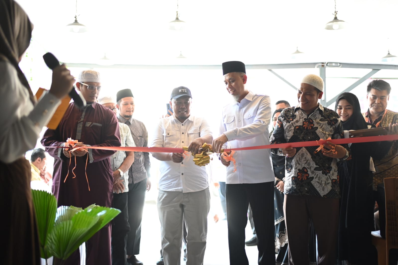 Resmikan UMKM Raja Bakar Nunang Indah, Wako Paisal Sebut Pemko Dumai Dukung Pengembangan UMKM Naik Kelas 