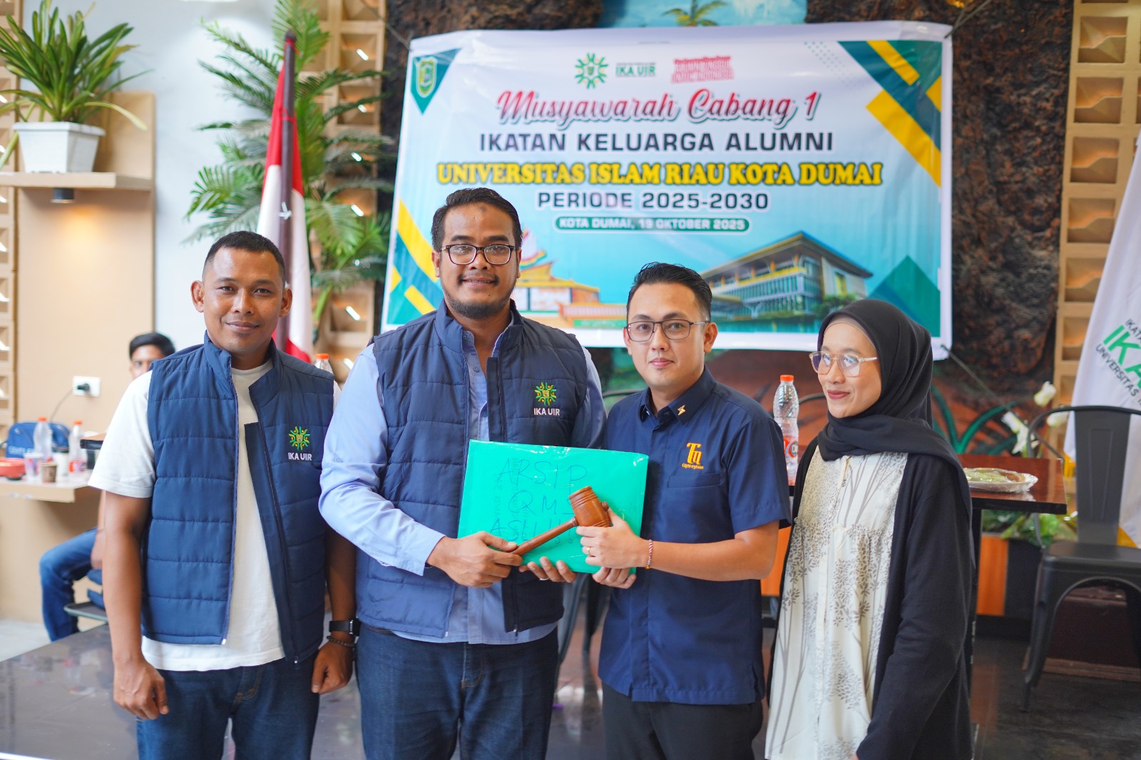 Muscab I IKA UIR Dumai, Vincent Moerghasini Yusuf Terpilih sebagai Ketua Periode 2025-2030