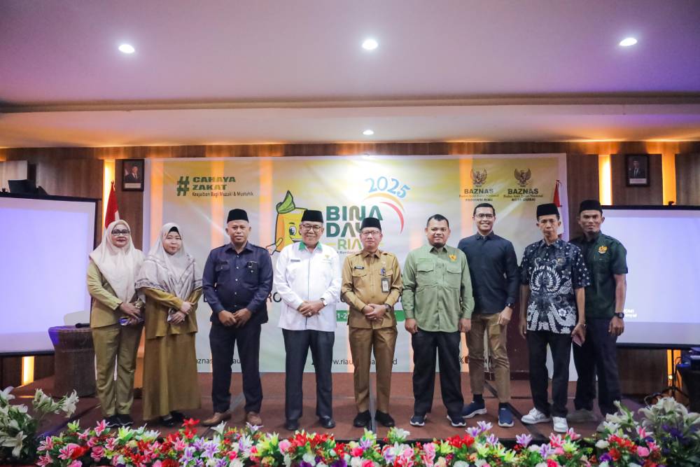 Tingkatkan Kapasitas dan Kemandirian Para Mustahik, Asisten I Setdako Dumai Buka Pelatihan Kewirausahaan bagi Mustahik BAZNAS Provinsi Riau dan BAZNAS Kota Dumai