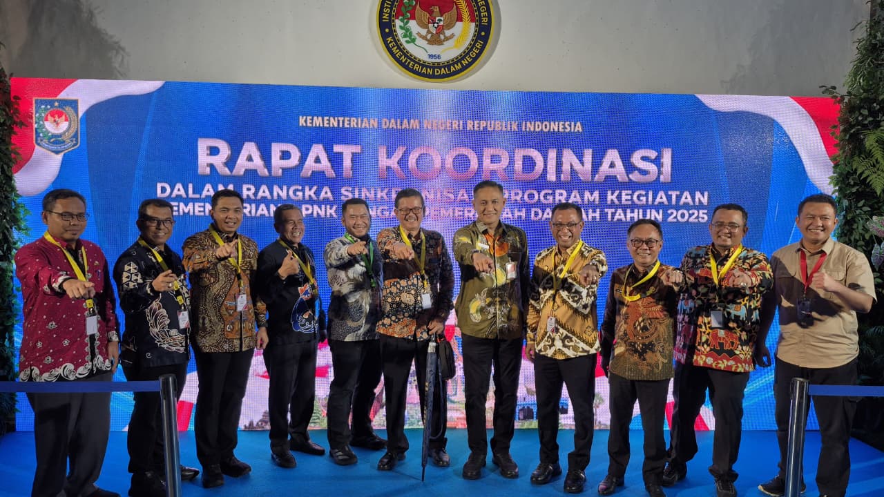 Rakor Sinkronisasi Program Pusat dan Daerah di Jatinangor, Sekda H. Indra Gunawan: Pastikan Program Dumai Selaras dengan Prioritas Nasional 2026