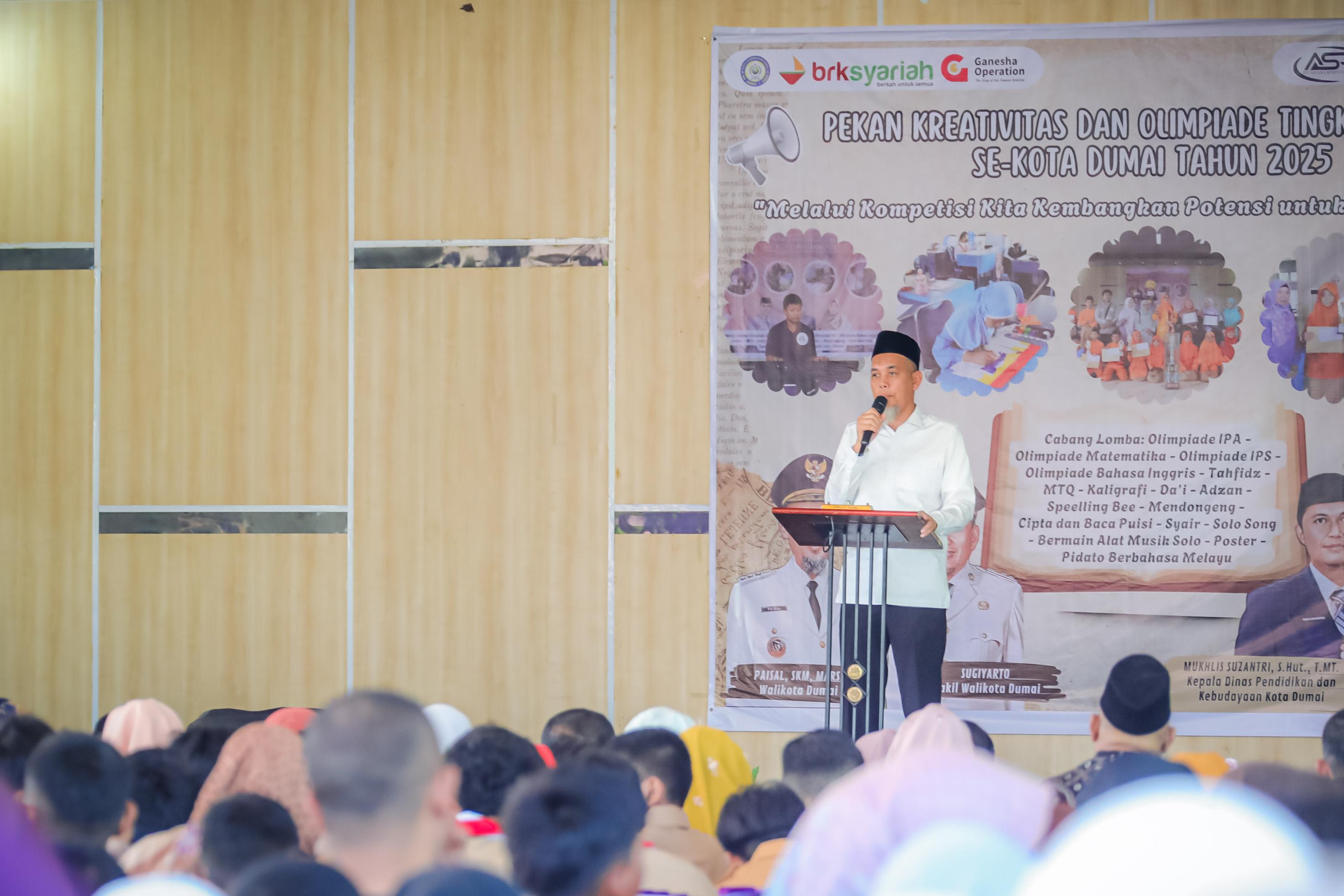 Pekan Kreativitas SD/MI Dumai 2025, Wali Kota Dorong Sekolah Kembangkan Potensi Siswa