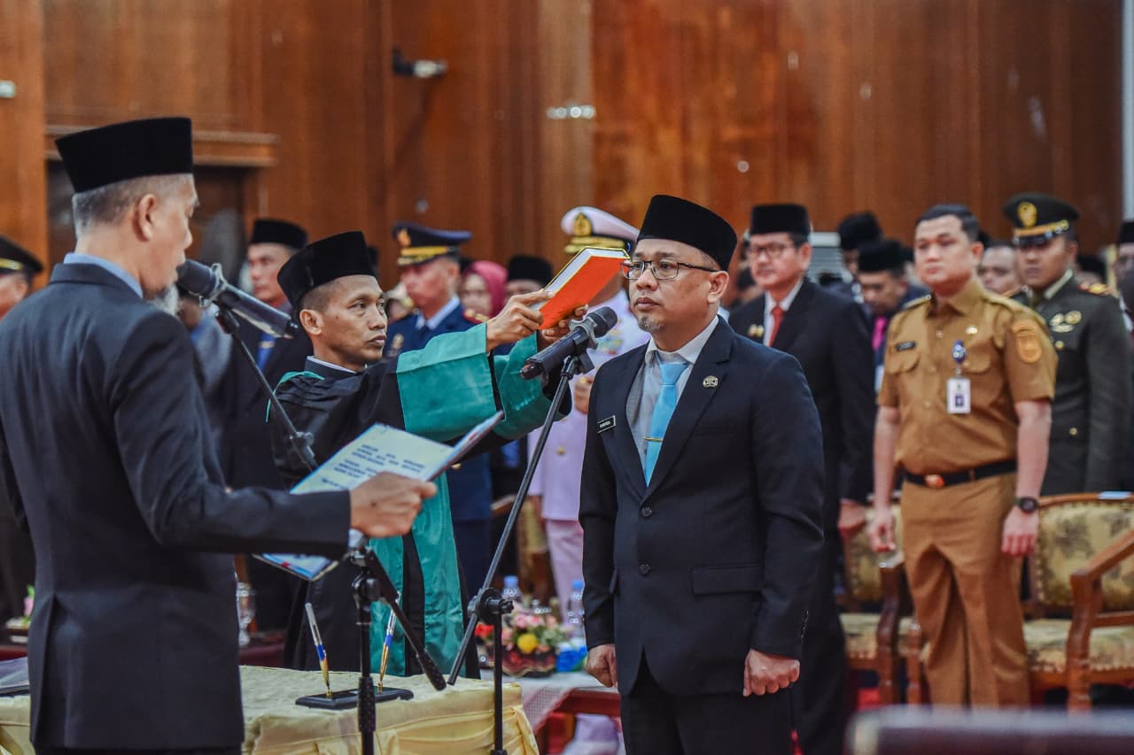 Fahmi Rizal Resmi Dilantik sebagai Sekretaris Daerah Kota Dumai 