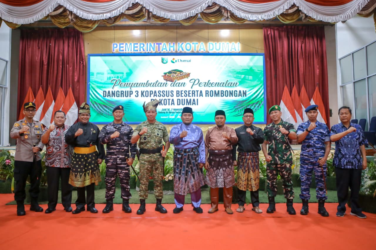Wawako Sugiyarto Sambut Hangat Perkenalan Komandan Grup 3 Kopassus Brigjen TNI Bram Pramudia