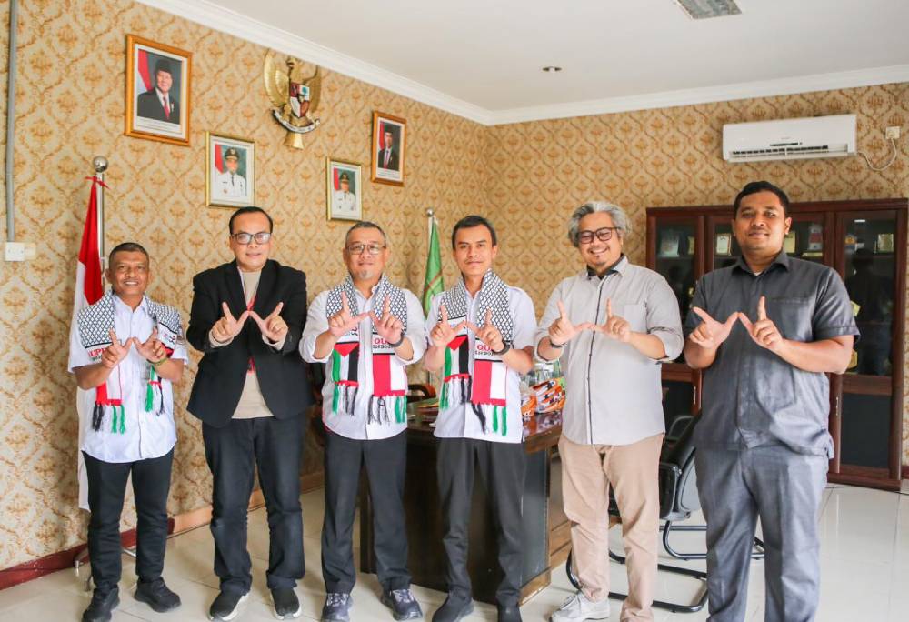Sekdako Terima Audiensi QUPRO, Bahas Rencana Konser Amal dan Aksi Bela Palestina Yang Dimeriahkan Wali Band 