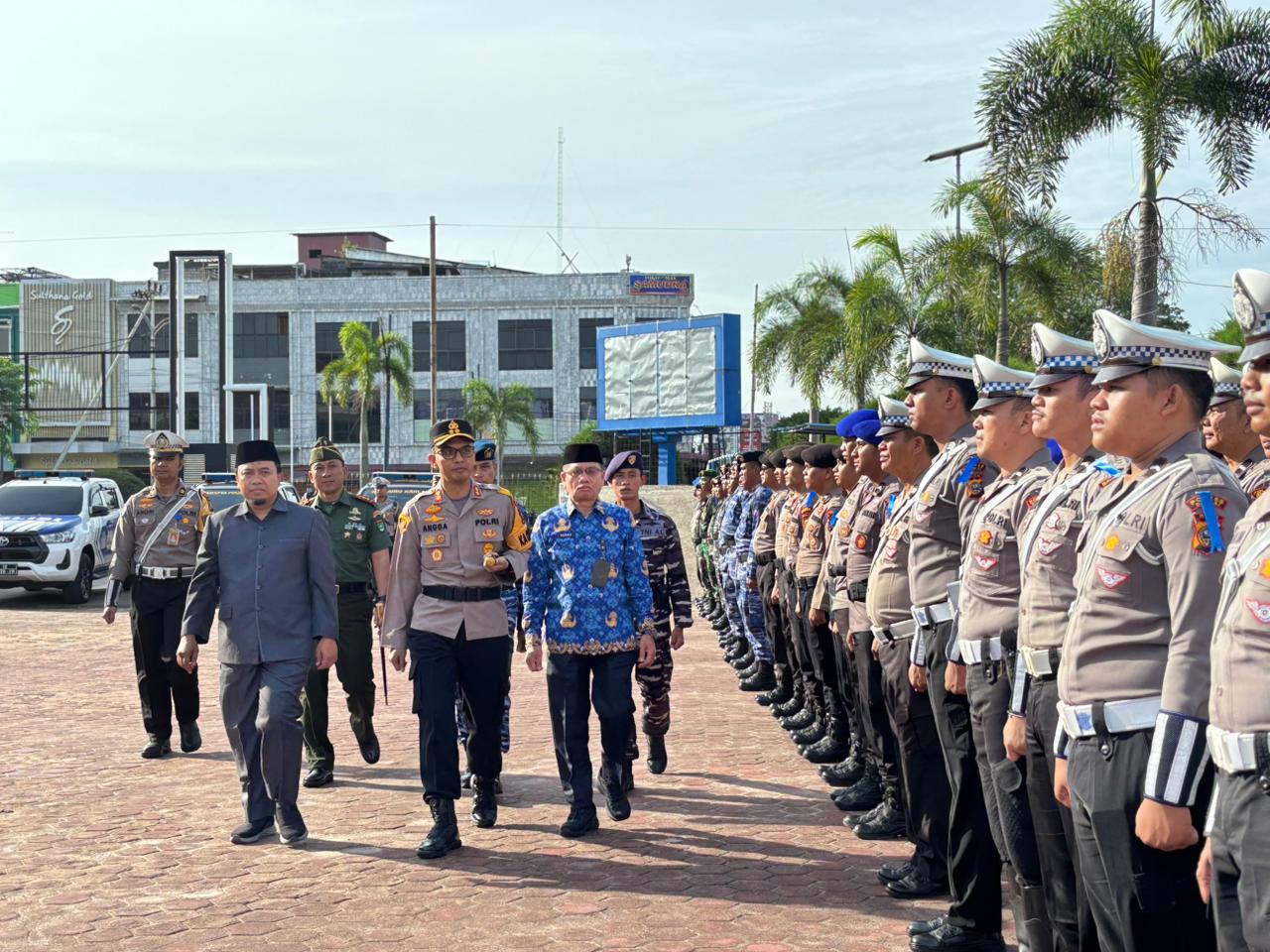 Apel Pasukan Operasi Zebra Lancang Kuning 2025 Digelar, Siap Wujudkan Kamseltibcarlantas Menjelang Operasi Lilin 2025