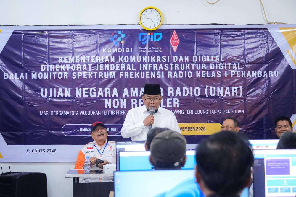 Buka Ujian Negara Amatir Radio, Wawako Sugiyarto: Wujudkan Tertib Spektrum Untuk Masyarakat Berkomunikasi Secara Aman, Legal, dan Tanpa Gangguan