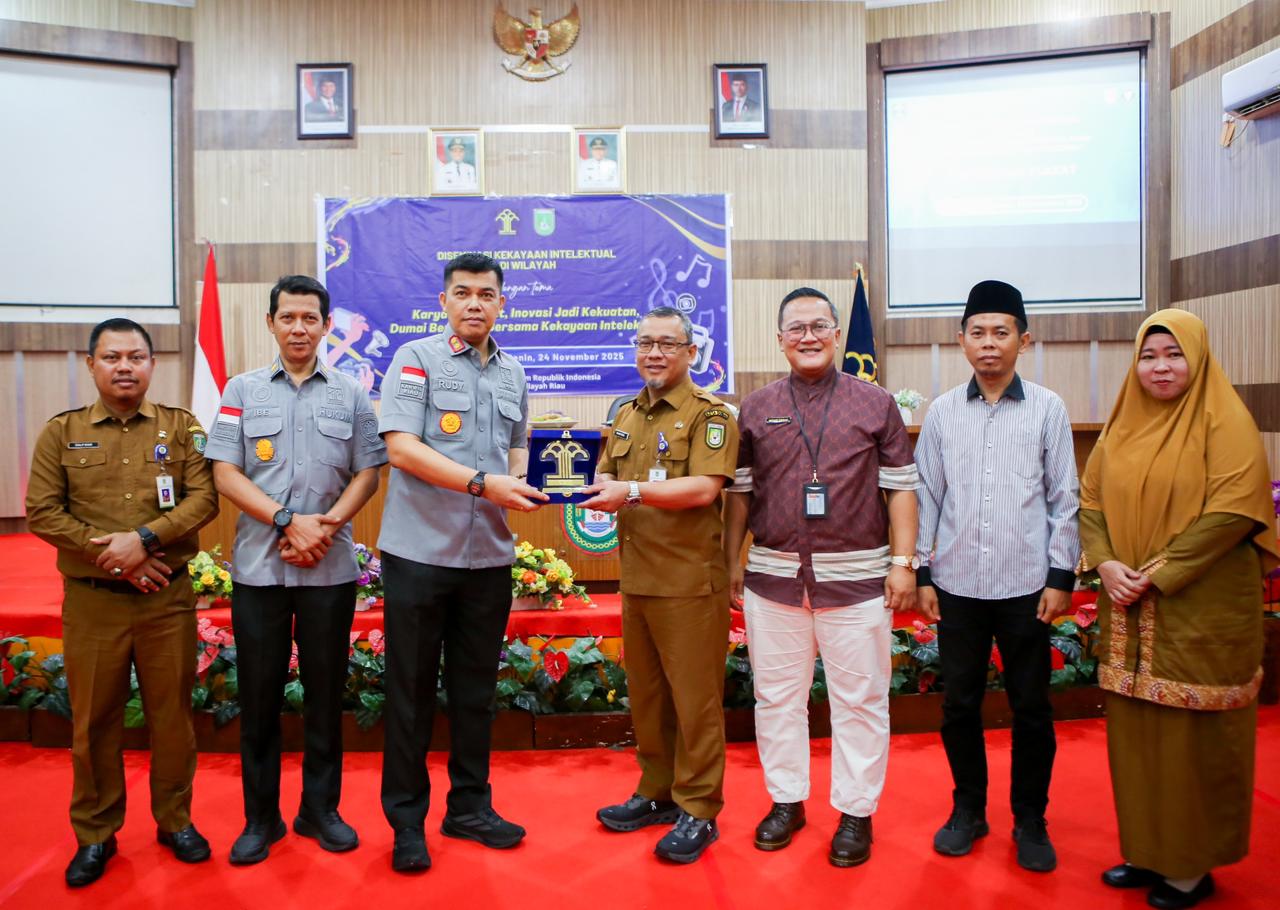 Dorong UMKM Lindungi Karya Lewat Hak Cipta, Pemko Dumai Apresiasi Langkah Kanwil Kemenkum Provinsi Riau