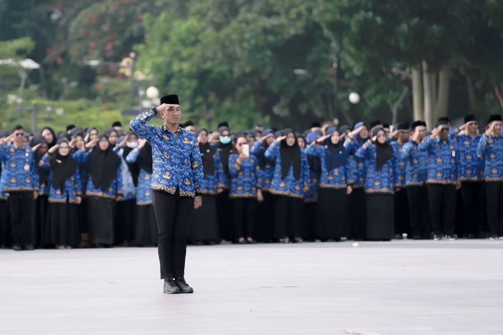 Upacara HUT ke-54 KORPRI di Dumai Kota Idaman Berlangsung Khidmat, ASN Diajak Kawal Asta Cita Presiden dan Netralitas Birokrasi