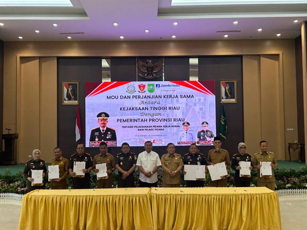 Wako H Paisal Dukung MoU-PKS Pelaksanaan Pidana Kerja Sosial bagi Pelaku Pidana