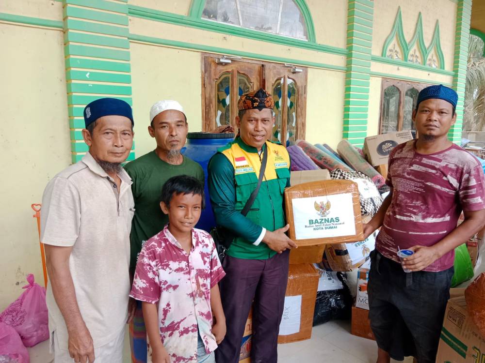 Wujud Kepedulian Sesama, Wako H. Paisal Bersama BAZNAS Dumai Antar Langsung Bantuan Kemanusiaan untuk Warga Aceh Tamiang