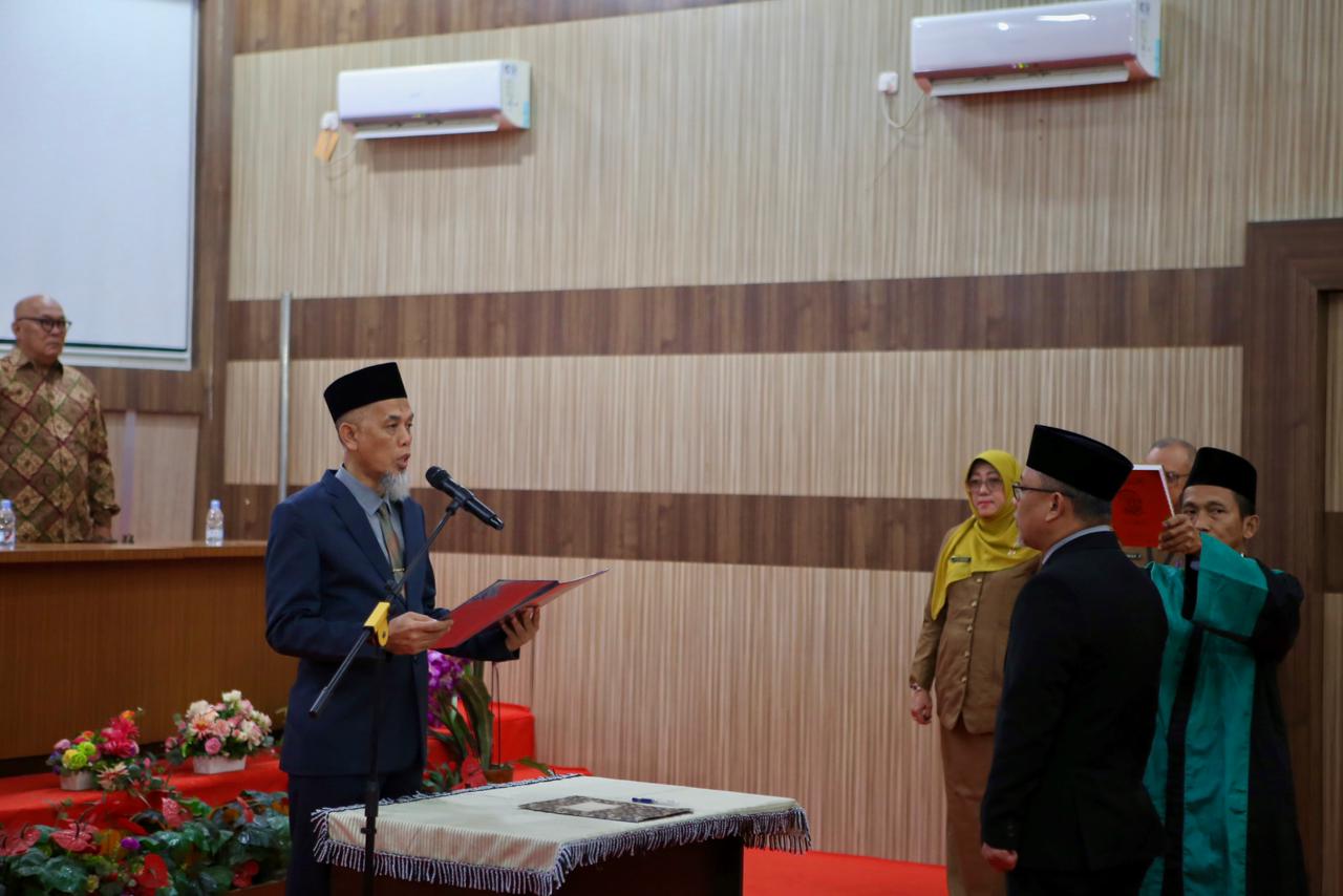 Fahmi Rizal Resmi Dilantik Sebagai Komisaris Utama PT Pelabuhan Dumai Berseri, Ini Pesan Wako H. Paisal