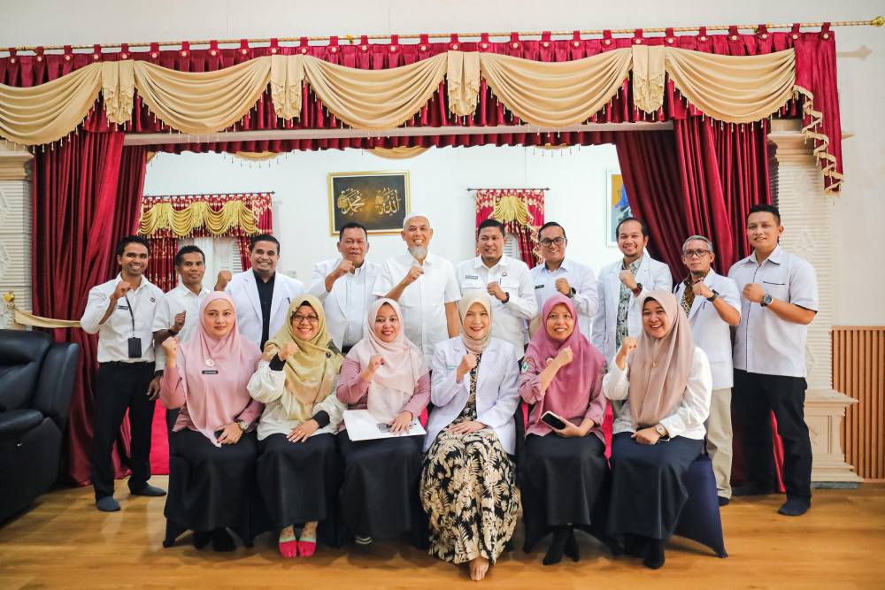 Terima Kunjungan Komite Medis, Komite Keperawatan, dan Komite Tenaga Kesehatan RSUD dr. Suhatman, MARS, Wako Paisal Utarakan Komitmen Khidmat Kesehatan Untuk Masyarakat