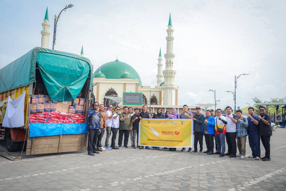 Bersama Komunitas, Pemko Dumai Lepas Bantuan Kemanusiaan ke Aceh Tamiang