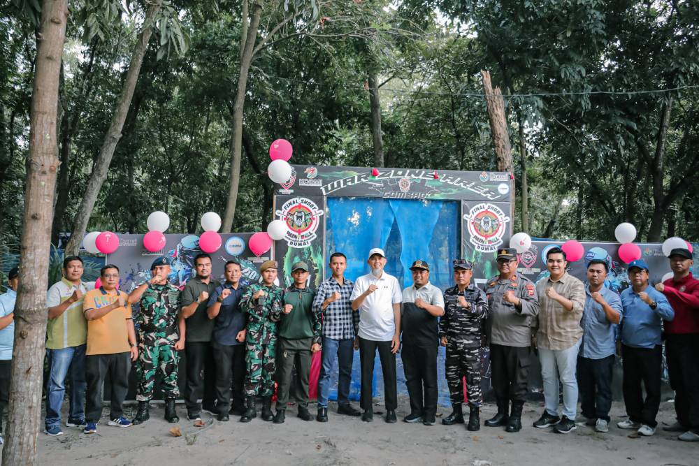 Perkuat Ikon Wisata Kota, Pemko Dumai Resmikan Arena Paintball TBG untuk Olahraga Rekreasi Masyarakat