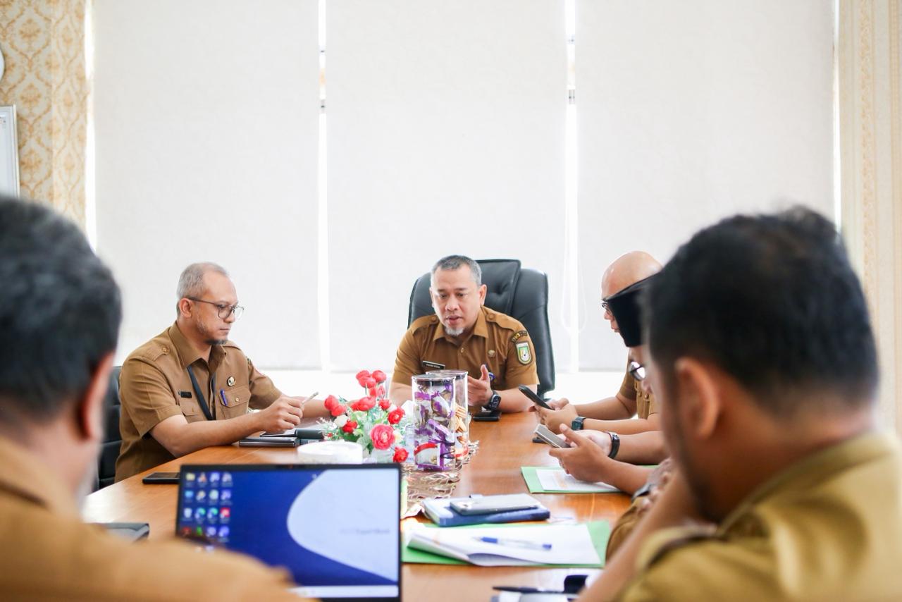 Tetapkan Skala Prioritas, Pemko Dumai Segera Gesa Lanjutan Penanggulangan Banjir di Sungai Dumai dan Rencanakan Eksekusi Tahapan Awal Pembangunan Jalan Parit Kitang