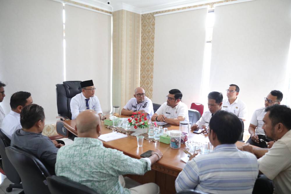 Komitmen Perkuat Pengelolaan Limbah Industri, Pemko Dumai Bersama Ecooils Bahas DRT Pemanfaatan Limbah EPP