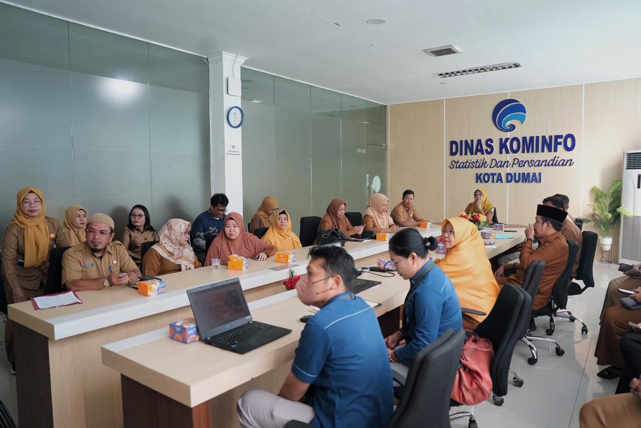 Secara Virtual, Pemko Dumai Ikuti Rapat Koordinasi Pengendalian Inflasi Bersama Kemendagri
