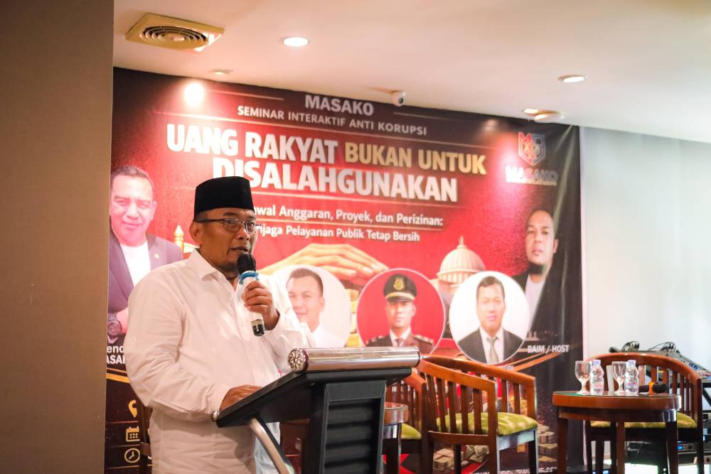 Uang Rakyat Bukan Untuk Disalahgunakan”, Wawako Dumai Secara Langsung Buka Seminar Interaktif Anti Korupsi 