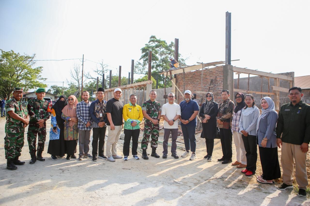 Tinjau Kopdes Merah Putih di Kelurahan Teluk Binjai, Sekdako: Ditargetkan Bisa Beroperasi Sebelum Pelaksanaan Idul Fitri 1447H