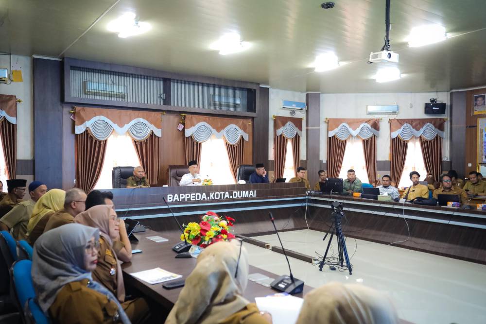 Percepat Pengendalian Banjir, Wali Kota Dumai Minta Data Pengadaan Tanah Segera Dituntaskan