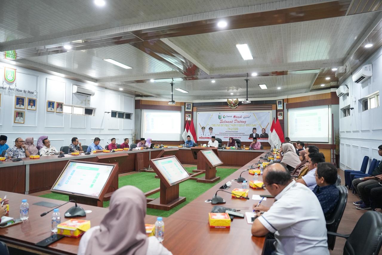 Wakil Wali Kota Dumai Pimpin Forum Investasi 2026, Perkuat Sinergi Pemerintah dan Dunia Usaha